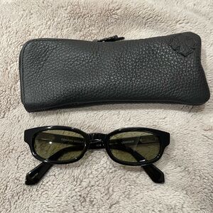 BRAND NEW CHROME HEARTS LOWRIDER Sunglasses Black/Polar Green